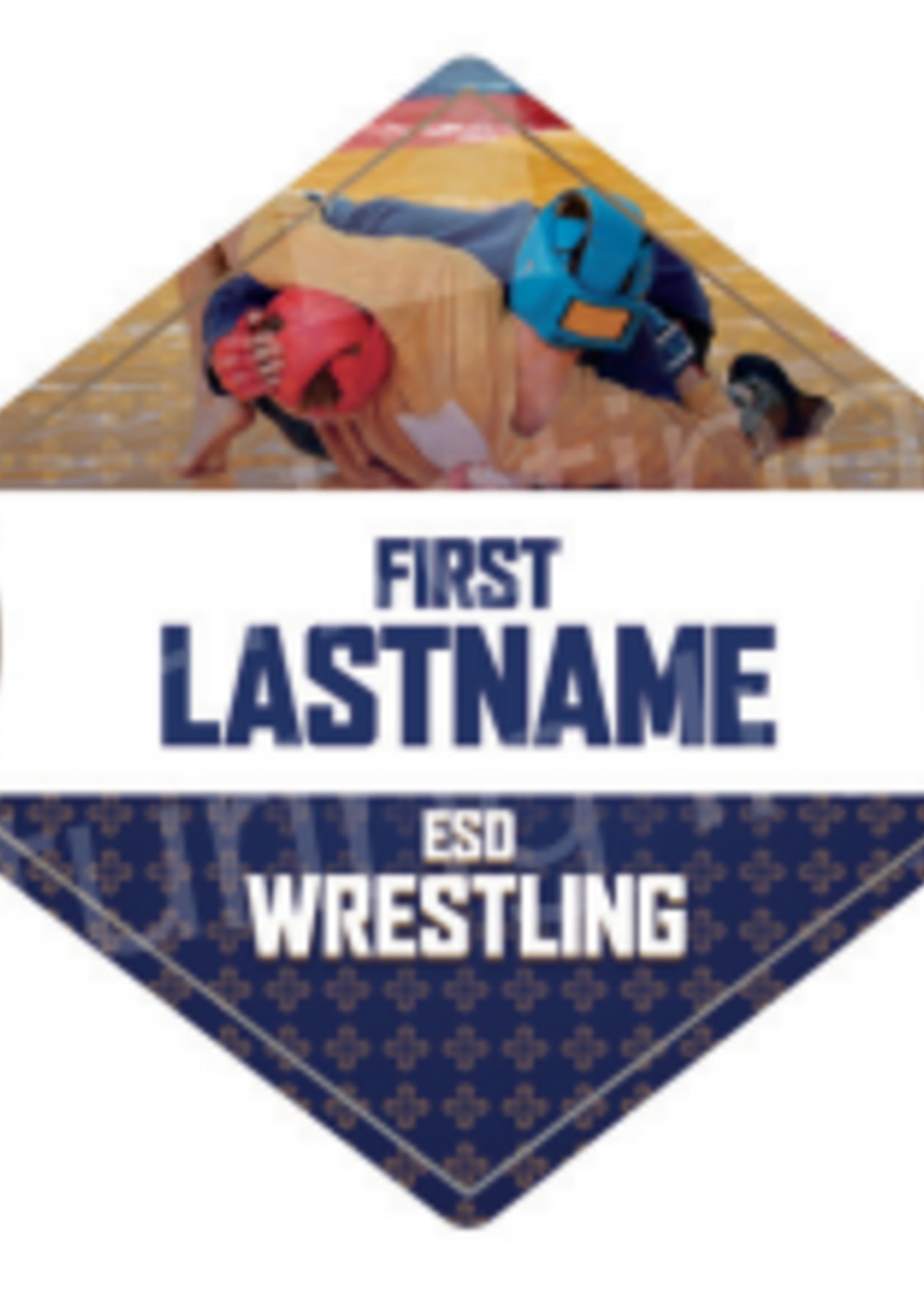 2026 Custom WRESTLING Locker Sign