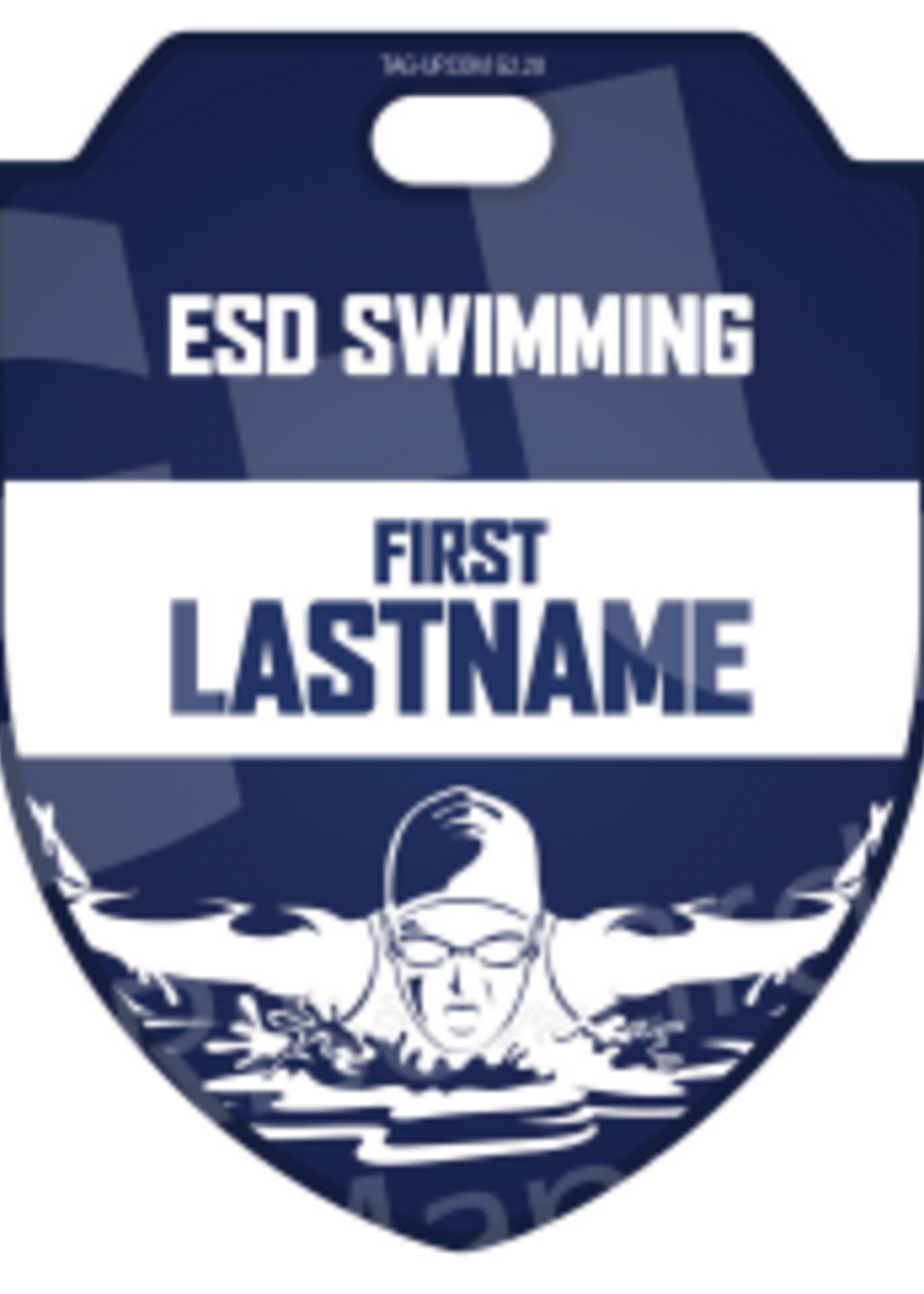 2026 Custom SWIMMING Bag Tag