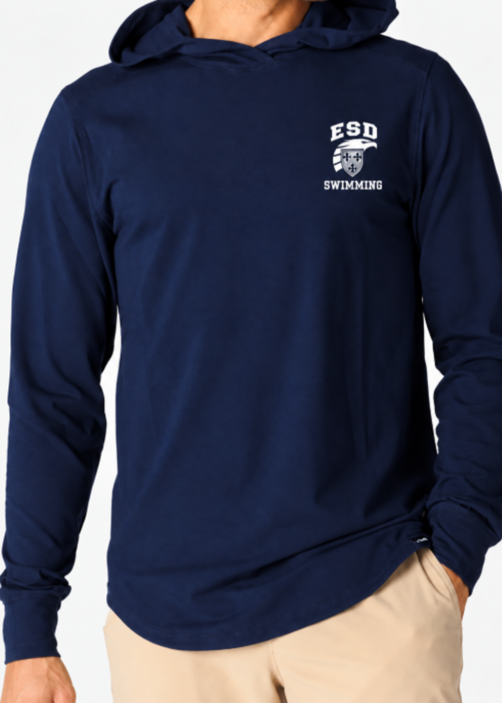 2026 LEGENDS SWIMMING LS Aviation Hoodie NAVY (Lightweight)