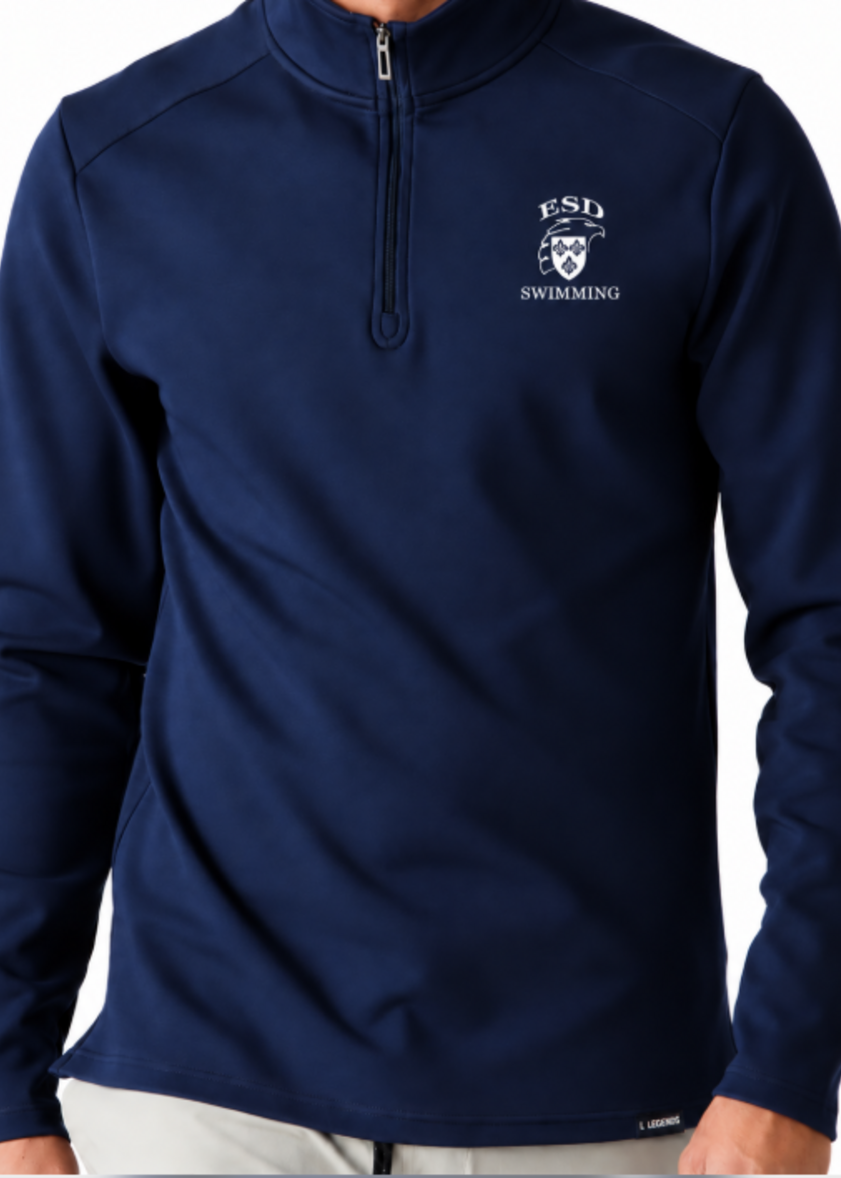 2026 Navy LEGENDS SWIMMING 1/4 ZIP