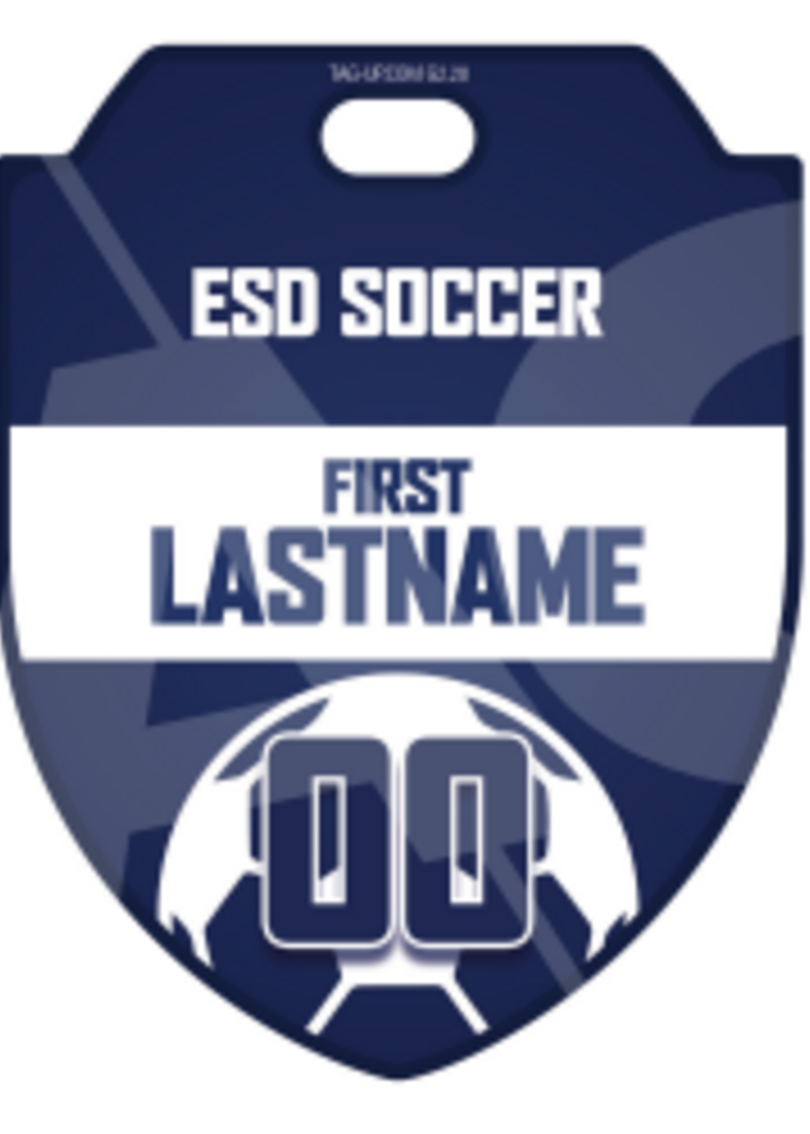 2026 Custom SOCCER Bag Tag