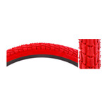 TIRE SUNLT 20x1.95 RD/RD KONTACT K841 WIRE