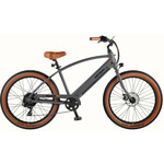 retrospec Chatham Rev+ Beach Cruiser Electric Bike Matte Graphite