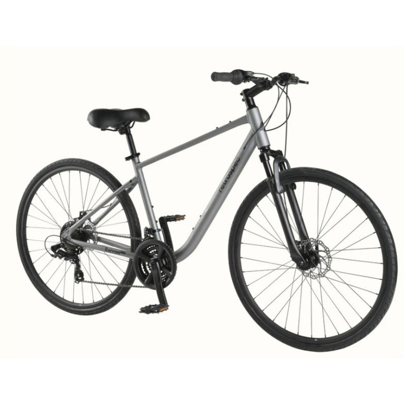 retrospec Barron Plus Comfort Hybrid Bike - 21 Speed