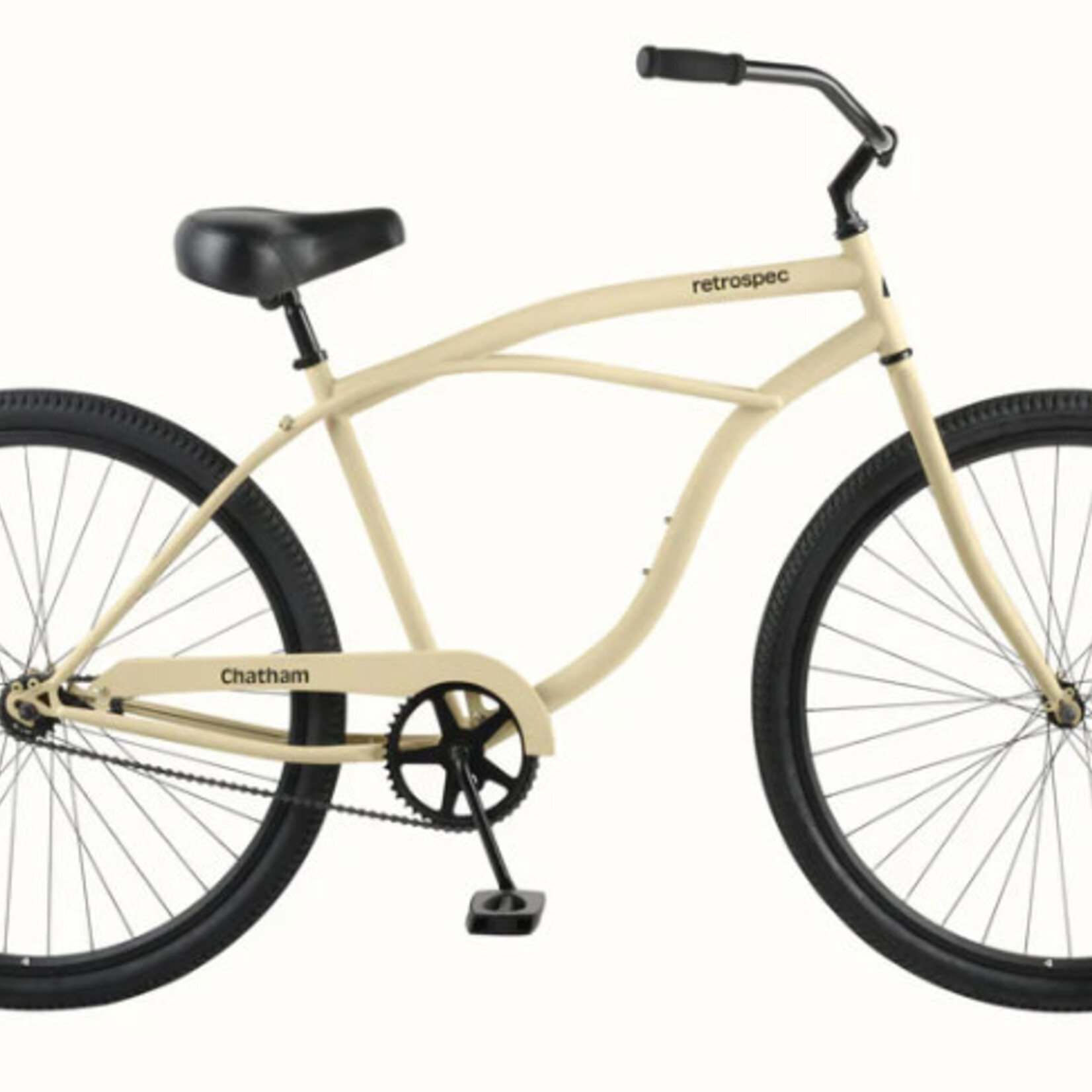 retrospec Chatham 29" Beach Cruiser Bike - Single Speed Matt Sand