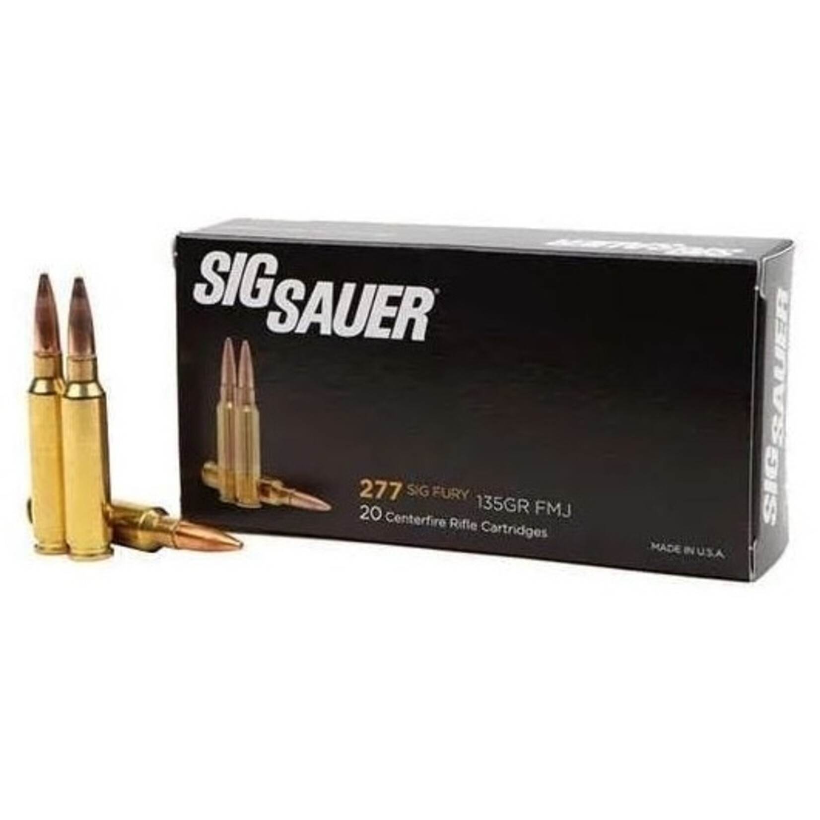 SIG SAUER SIG SAUER 277 FURY 135GR FMJ 20 ROUNDS