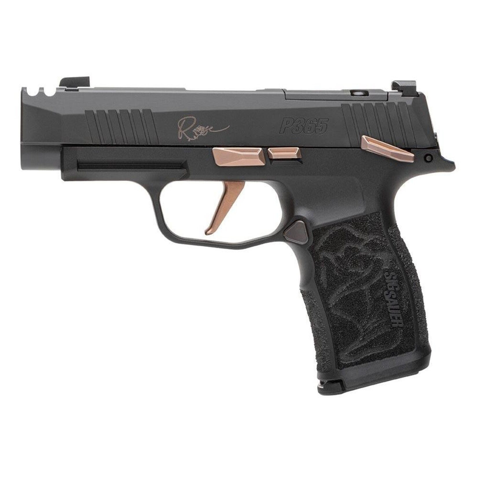 SIG SAUER SIG SAUER, P365XL ROSE, 9MM, 3"BBL, BLK, 12+1