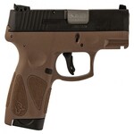 TAURUS ARMS TAURUS G2C, 9MM, 3.2" BBL, BLK/BRN, 12+1