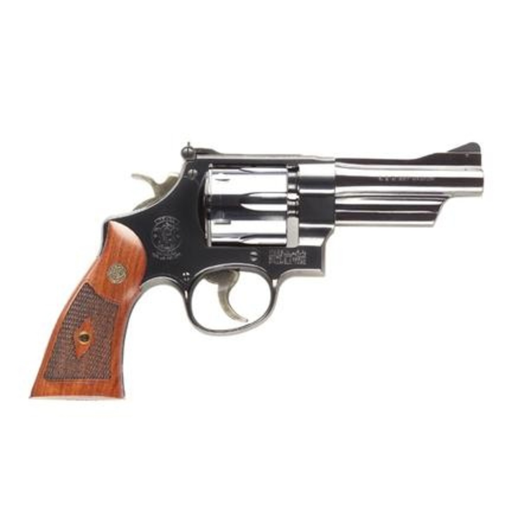 SMITH & WESSON S&W 27, 357 MAG, 4" BBL, WOOD GRIP, 6 ROUND