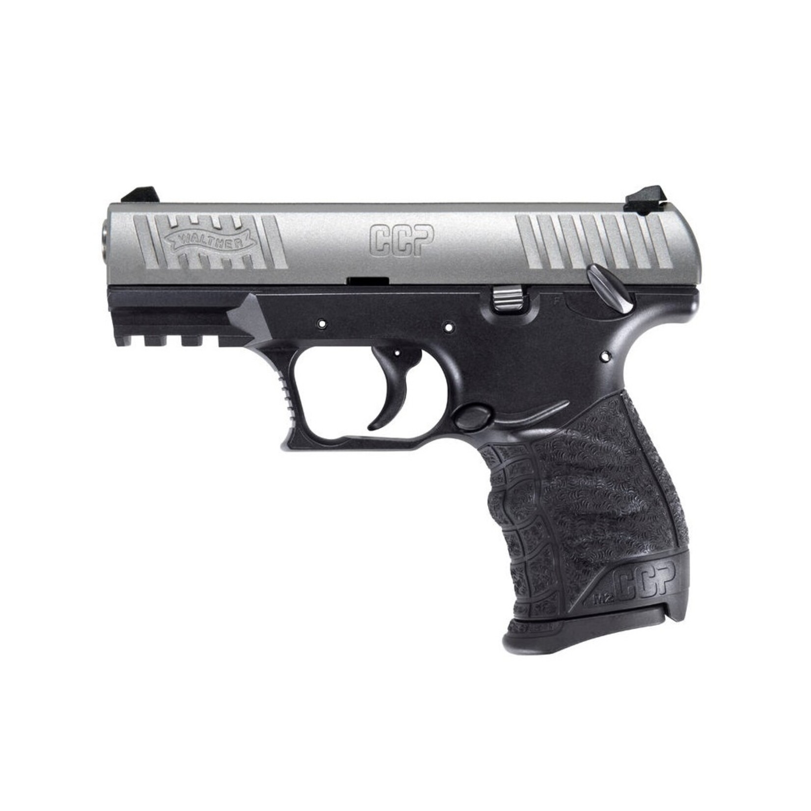 WALTHER ARMS WALTHER, CCP, 9MM, 3.5"BBL, SS/BLK, 8+1