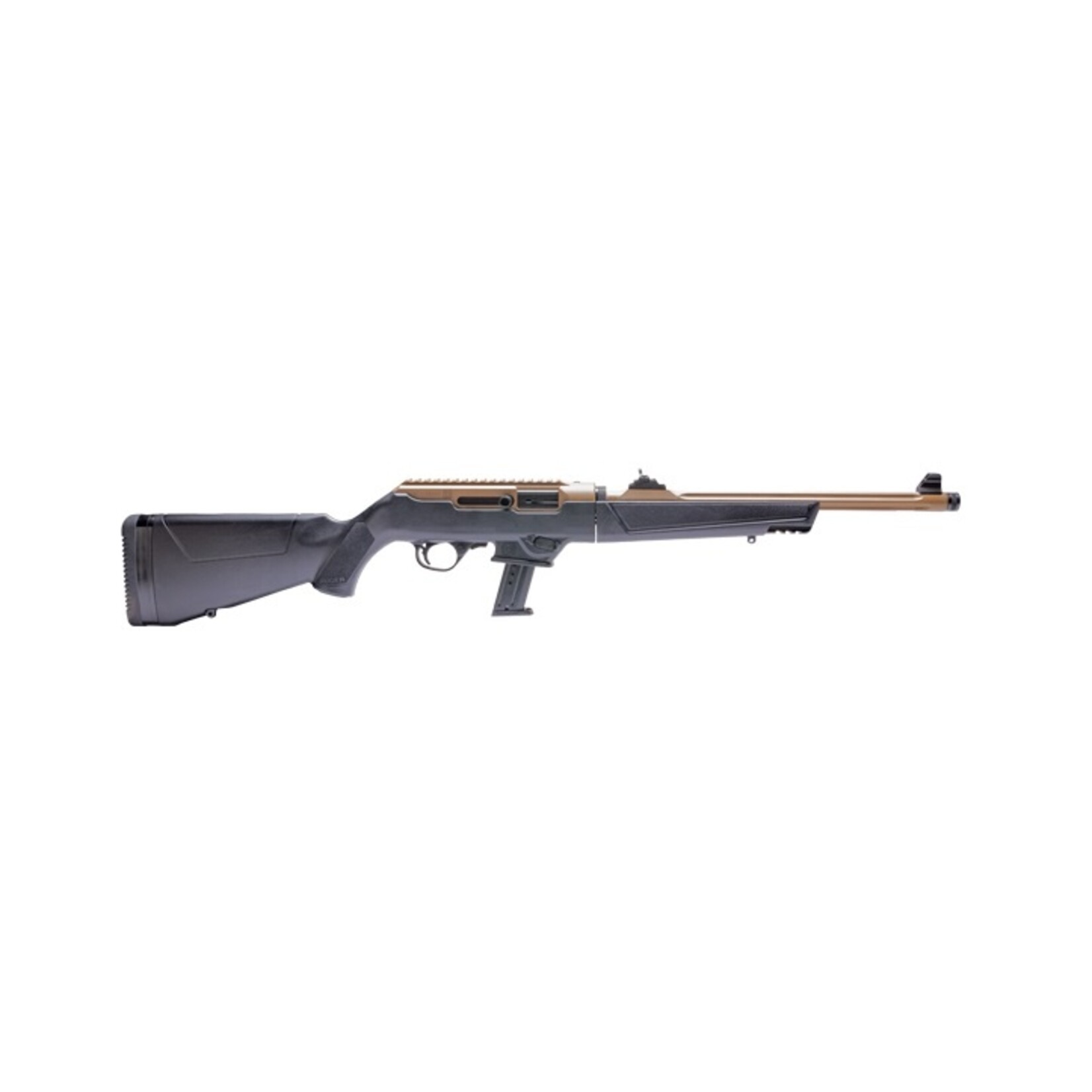 RUGER RUGER, PC CARBINE, 9MM, 16"BBL, BLK/FDE,  17+1