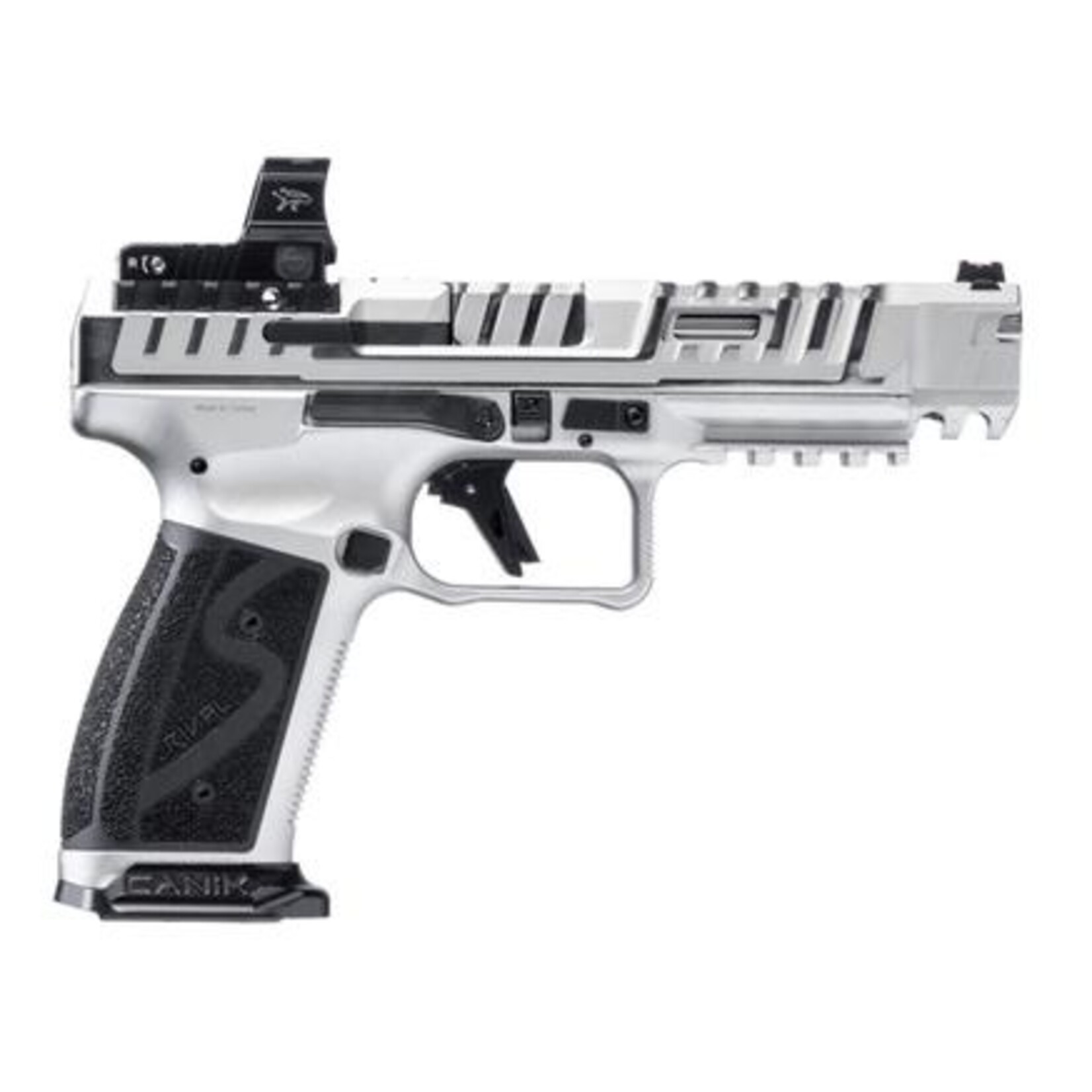 CANIK ARMS CANIK RIVAL-S W/RED DOT 9MM, 5.2''BBL, CHROME, 18+1