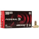 FEDERAL, 9MM, 147 GRAIN, FMJ, 50 ROUNDS