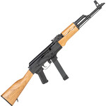 CENTURY ARMS CENTURY ARMS WASR-M, 9MM, 17.5" BBL, BLACK/WOOD, 33+1