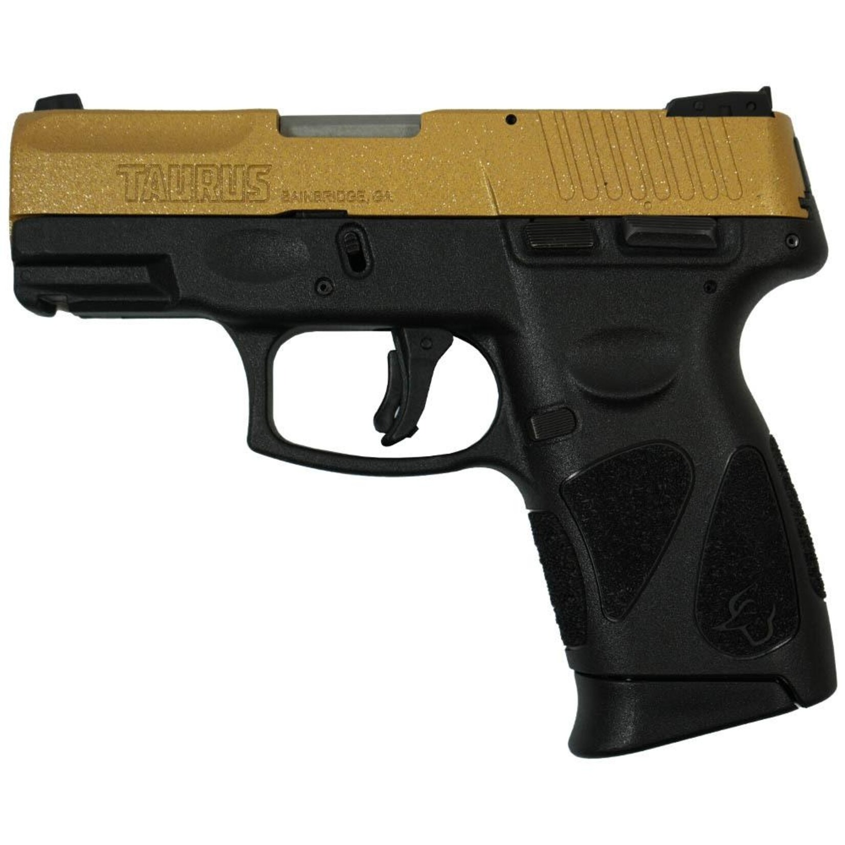 TAURUS ARMS TAURUS G2C, 9MM, 3.2''BBL, GOLD GLITTER, 12+1