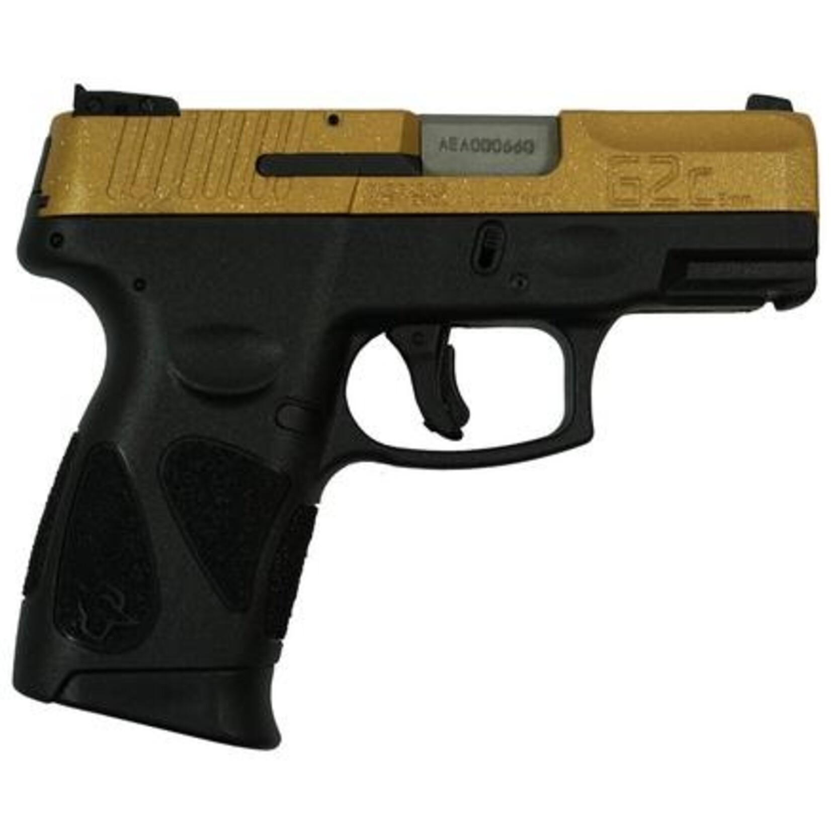 TAURUS ARMS TAURUS G2C, 9MM, 3.2''BBL, GOLD GLITTER, 12+1