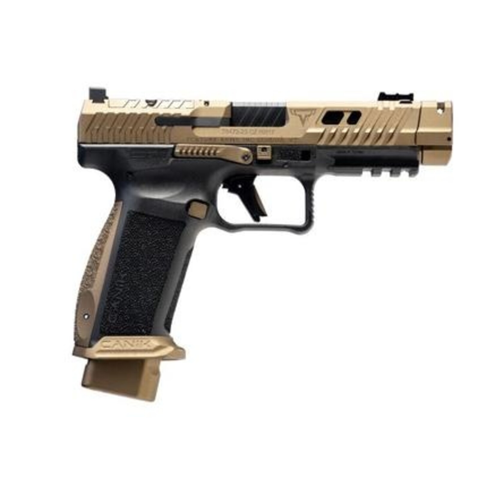 CANIK ARMS CANIK TTi COMBAT 9MM, 4.6''BBL, BURNT BRONZE, 18+1