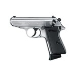 WALTHER ARMS WALTHER PPK/S, 22LR, 3.3" BBL, NICKEL, 10+1