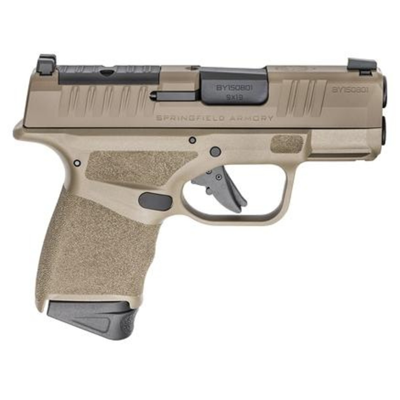 SPRINGFIELD SPRINGFIELD, HELLCAT OSP, 9MM, 3"BBL, FDE, 13+1
