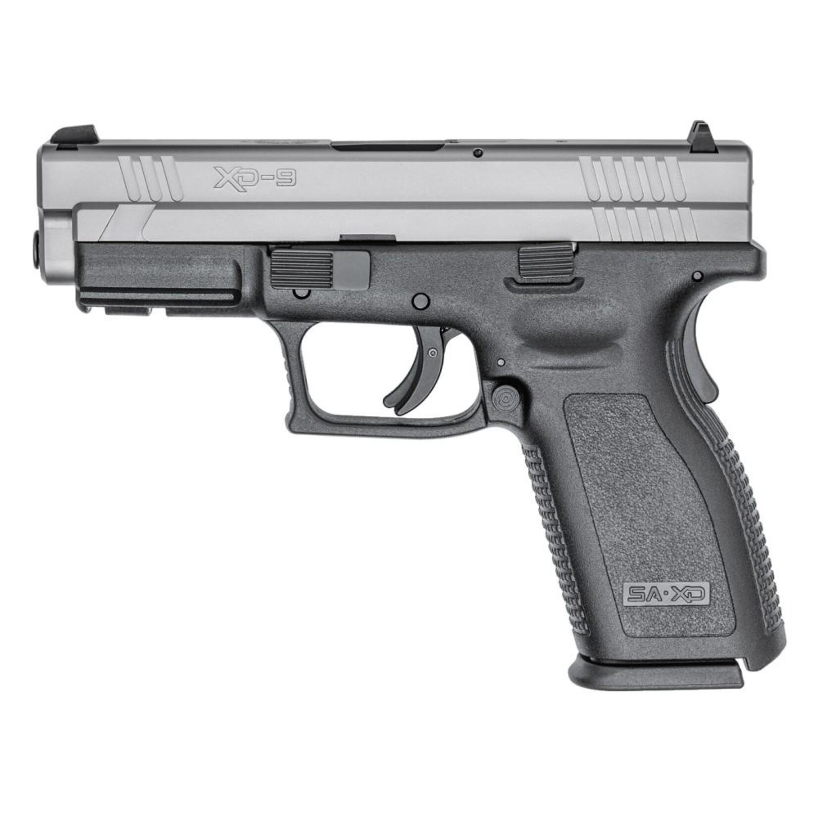SPRINGFIELD SPRINGFIELD ARMORY, XD-9, 9MM, 4"BBL, BLK/SS, 10+1