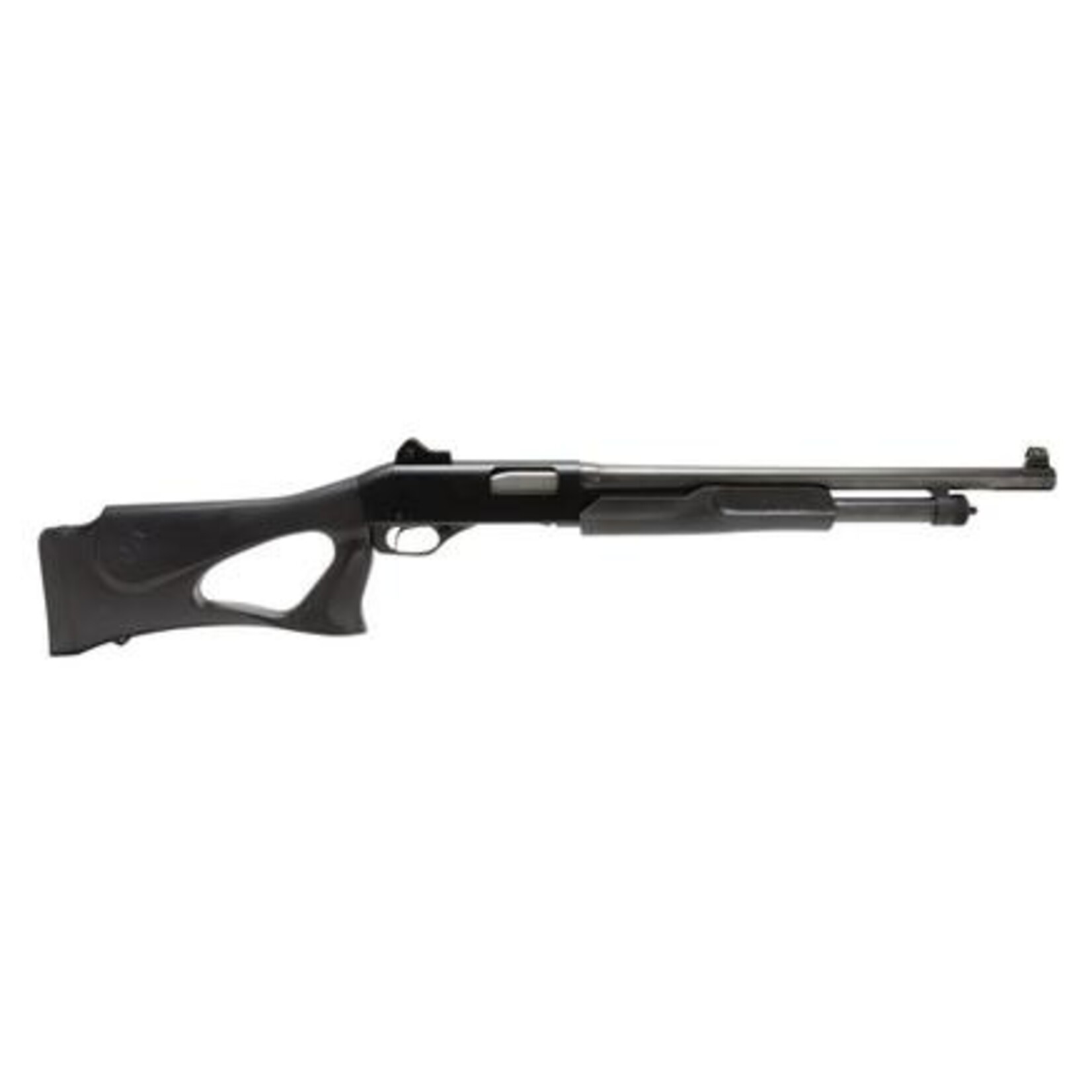 STEVEN'S *CLEARANCE* STEVENS MOD 320 THUMBHOLE, 20GA, 18.5 BBL, BLK, 5+1
