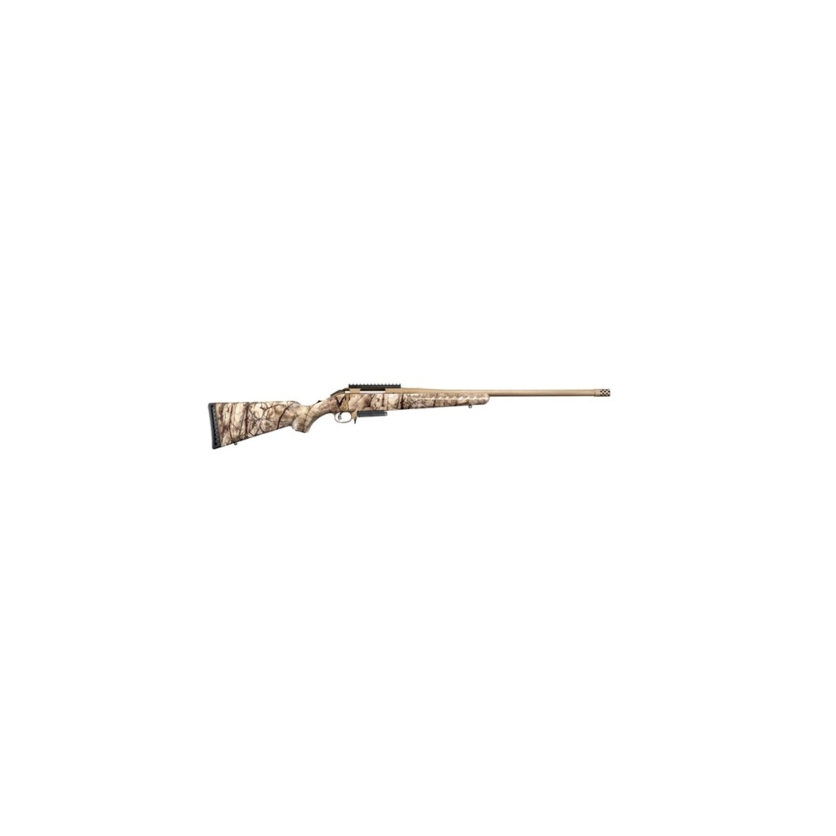 RUGER *CLEARANCE* RUGER AMERICAN GO WILD 7MM-08 CAMO/BURNT BRONZE 3+1