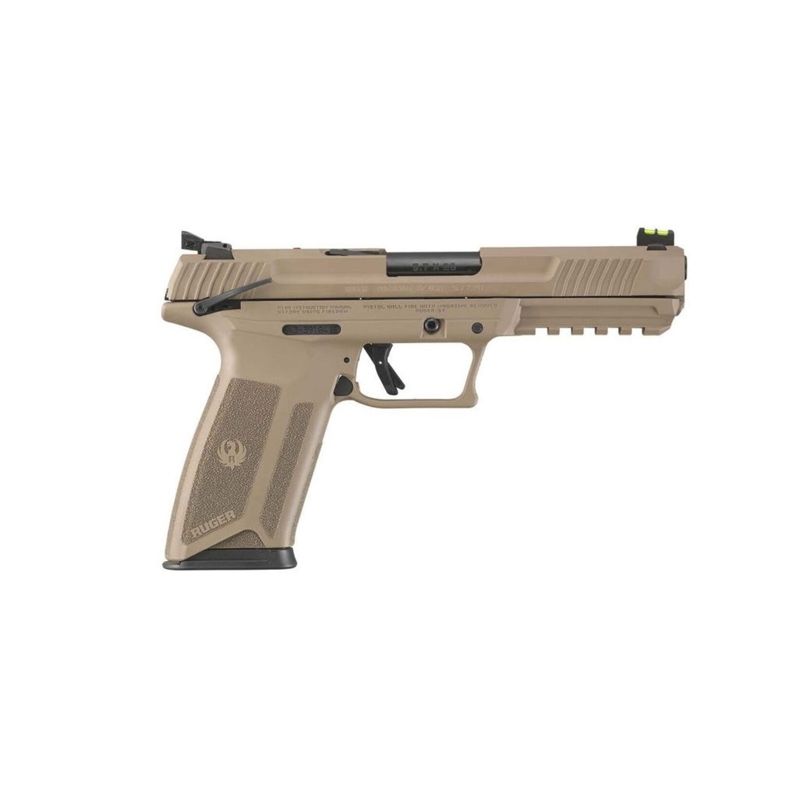 RUGER *CLEARANCE* RUGER 5-7, 5.7X28, 4.94 BBL, FDE, 20+1