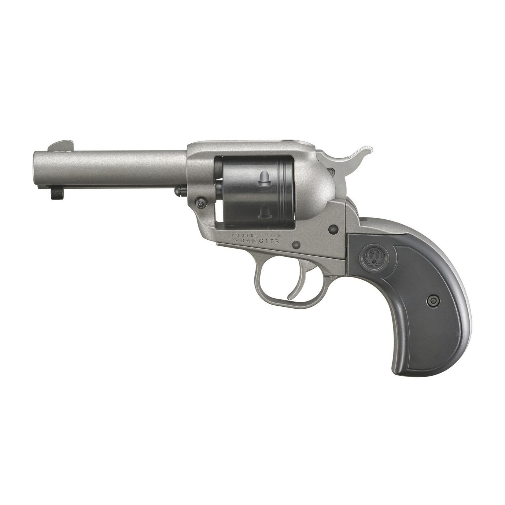 RUGER *CLEARANCE* RUGER WRANGLER, .22LR, 3.75"BBL, SLV, 6RD