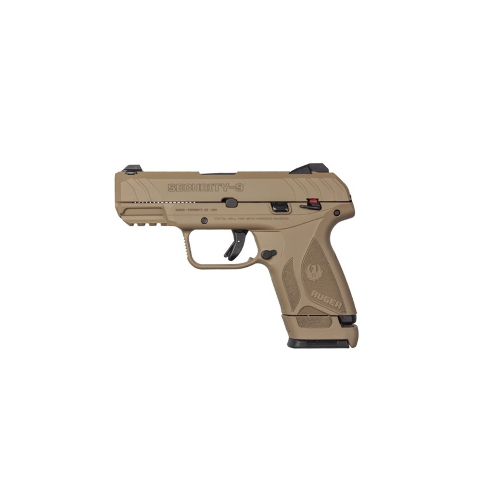 RUGER *CLEARANCE* RUGER SECURITY-9, 9MM, 3.42" BBL, FDE, 15+1