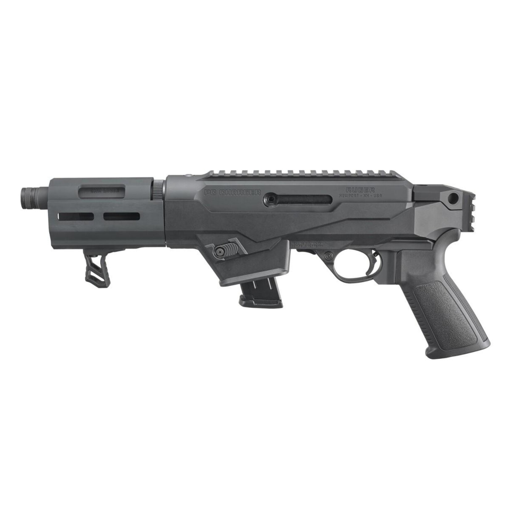 RUGER RUGER PC CHARGER, 9MM, 6.5" BBL, BLK, 10+1