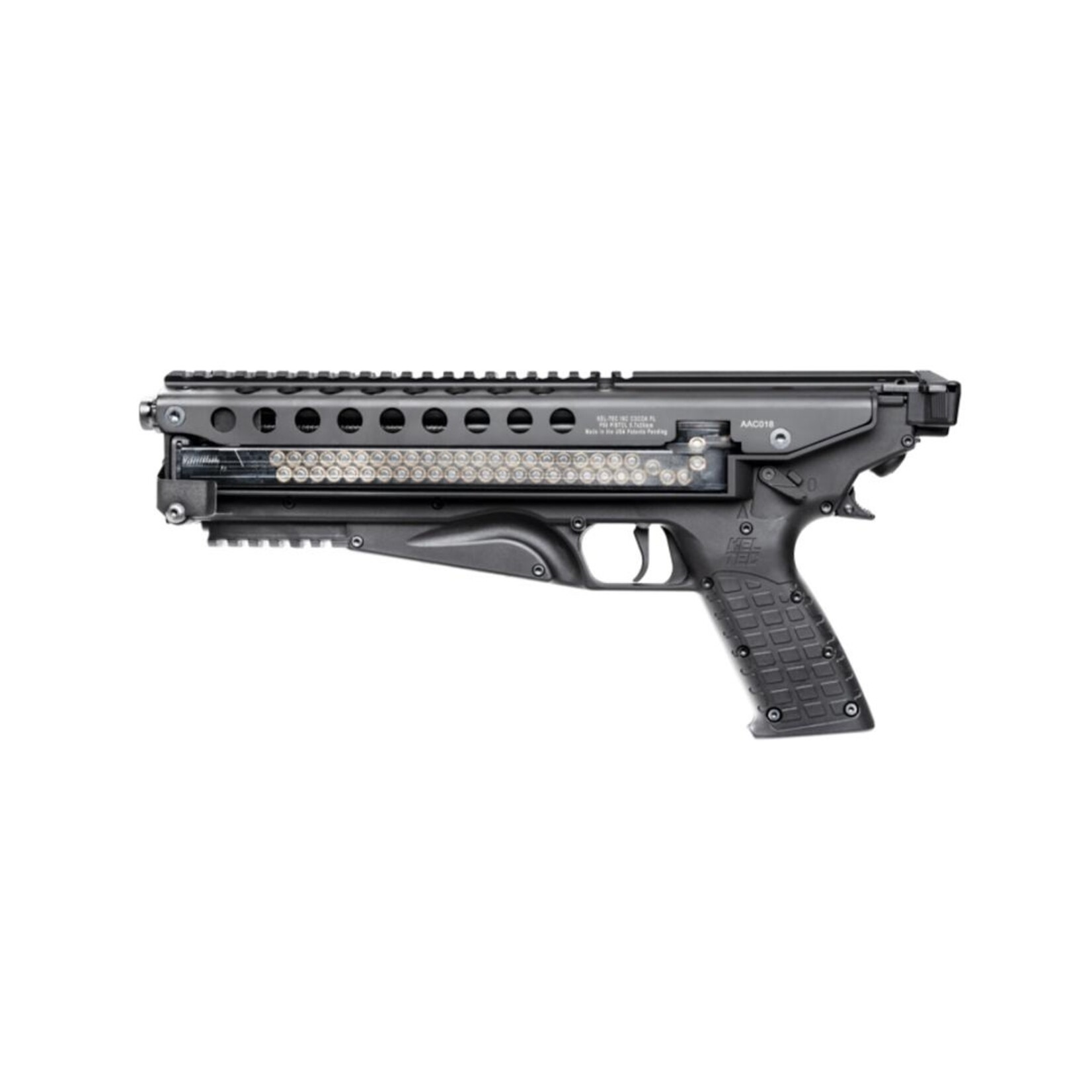 KEL-TEC KEL-TEC, P50, 5.7X28, 9.6"BBL, BLK, 50+1