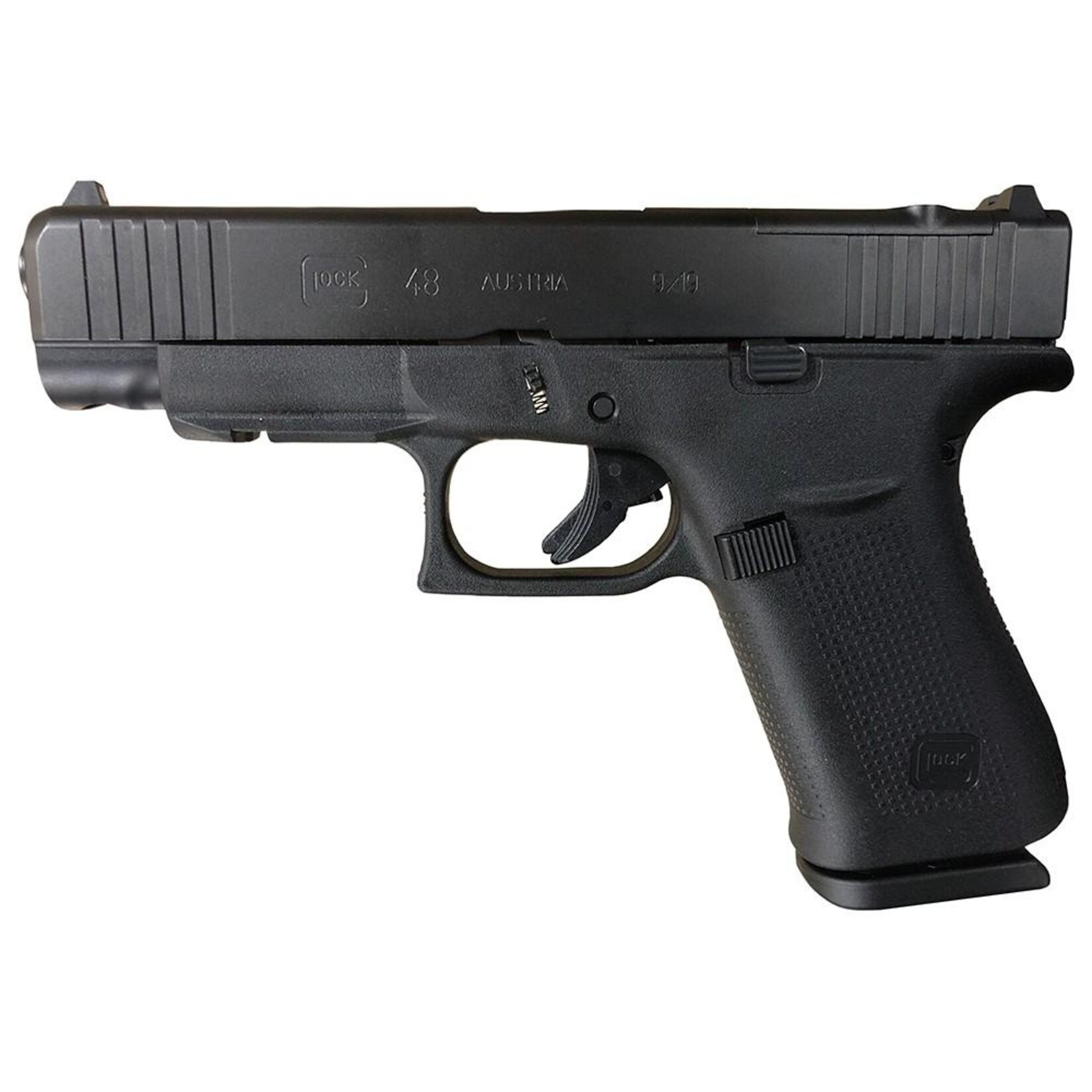 GLOCK GLOCK, G48 MOS, 9MM, 4"BBL, BLK, 10+1