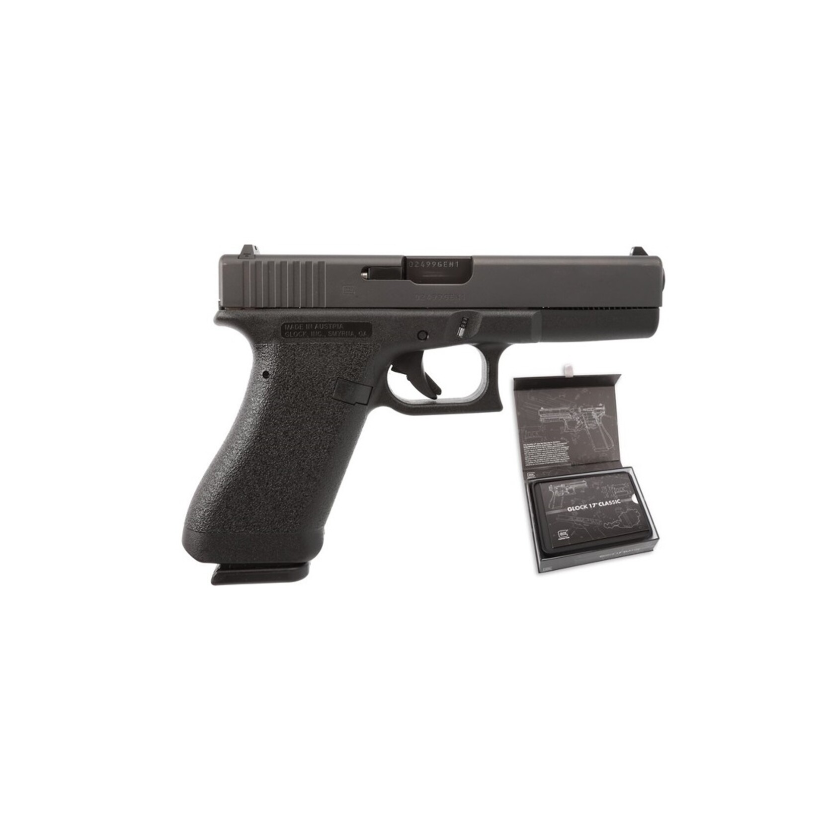 GLOCK GLOCK G17 GEN1, 9MM, 4.5"BBL, BLK, 17+1