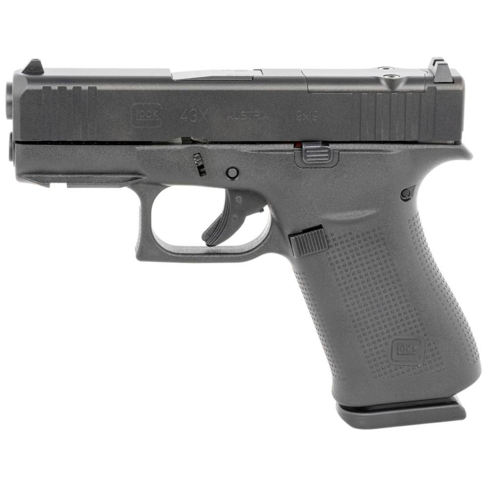 GLOCK GLOCK G43X MOS, 9MM, 3.41"BBL, BLK, 10+1