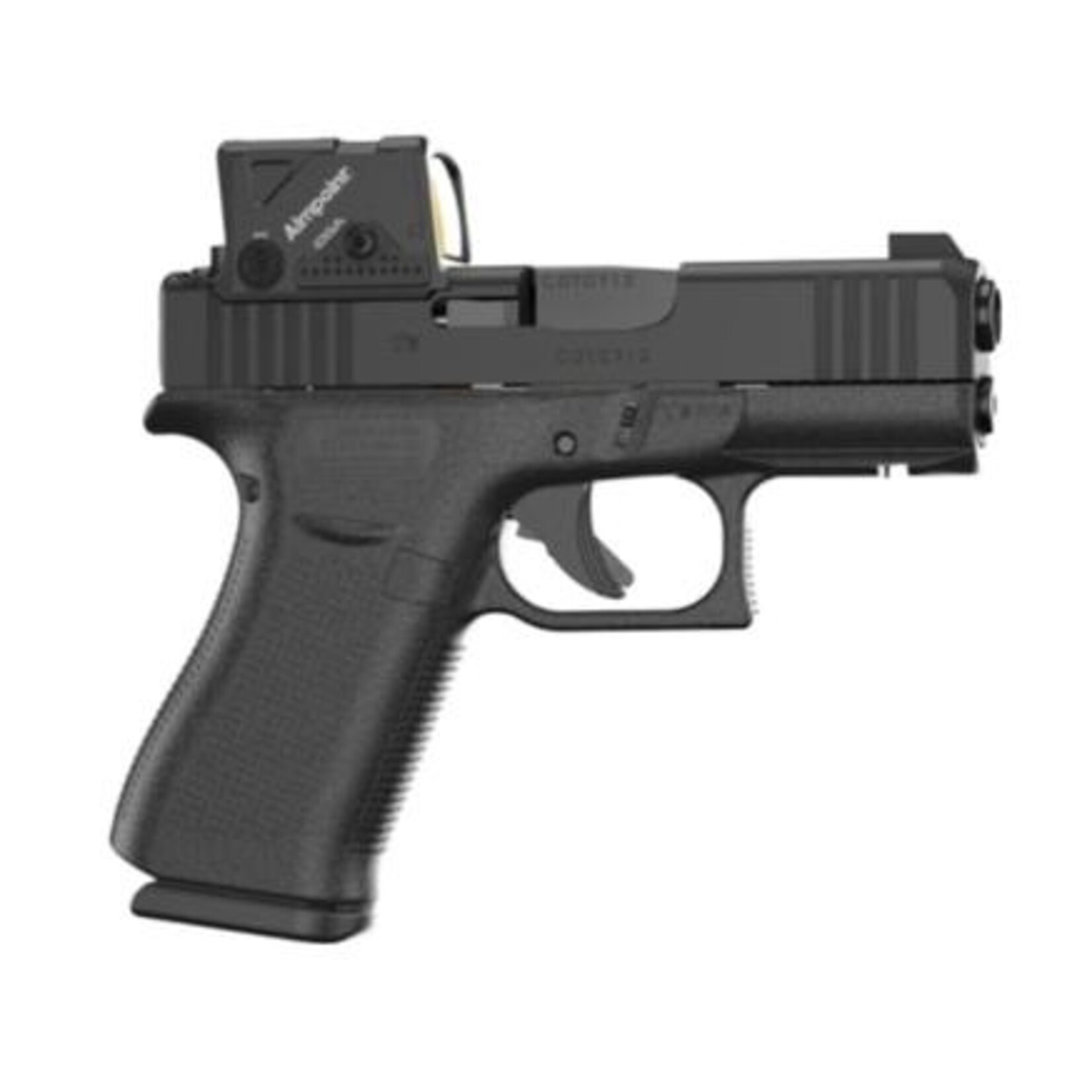 GLOCK GLOCK 43X MOS 9MM, 4.02''BBL, BLK W/ AIMPOINT COA, 10+1