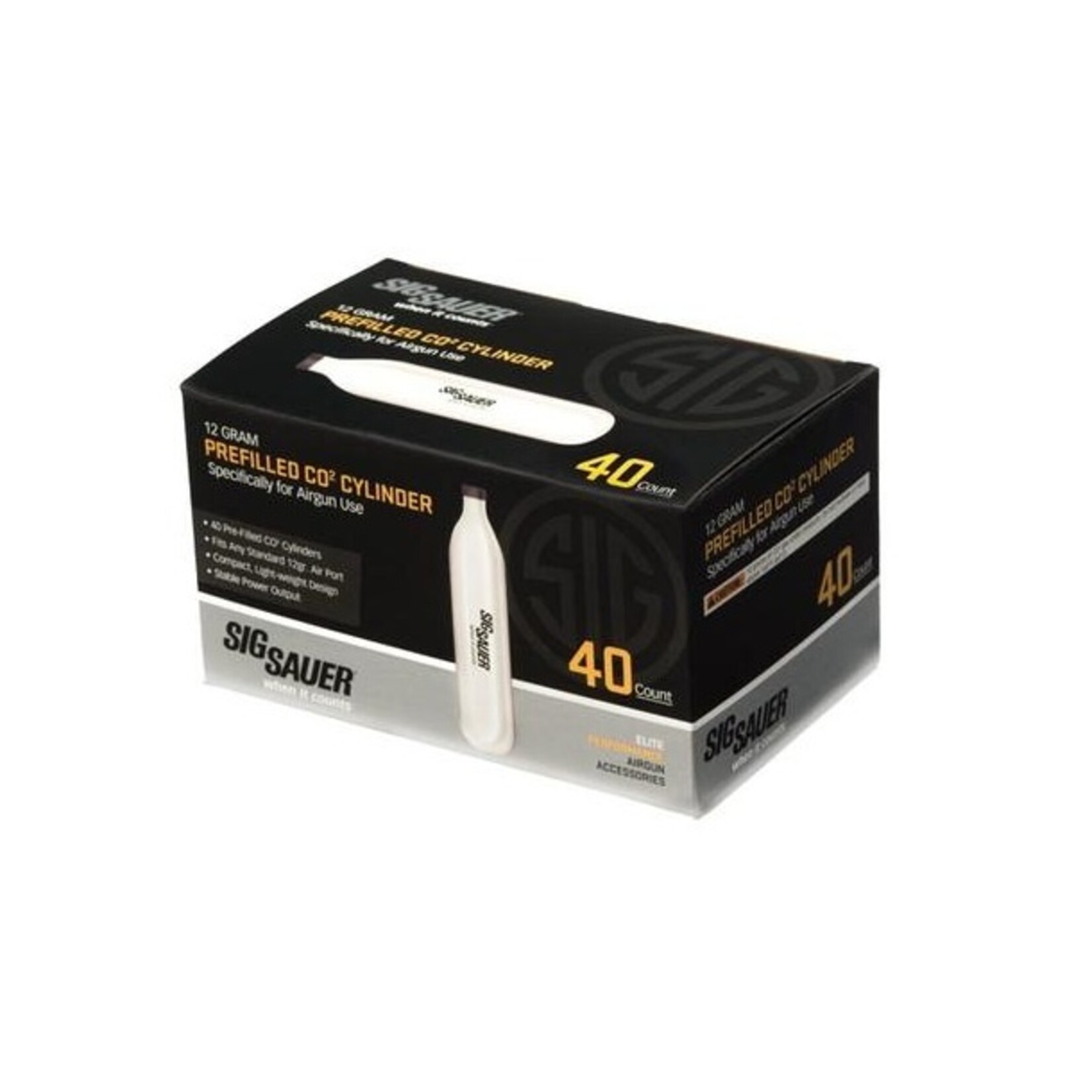 SIG SAUER SIG SAUER C02 CYLINDER 12G (40CT)