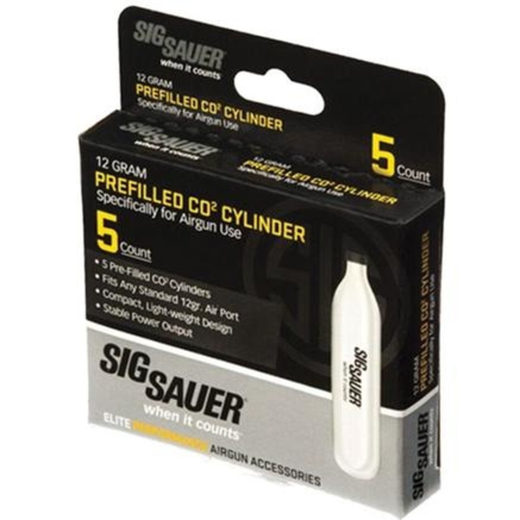 SIG SAUER SIG SAUER C02 CYLINDER 12G (5CT)