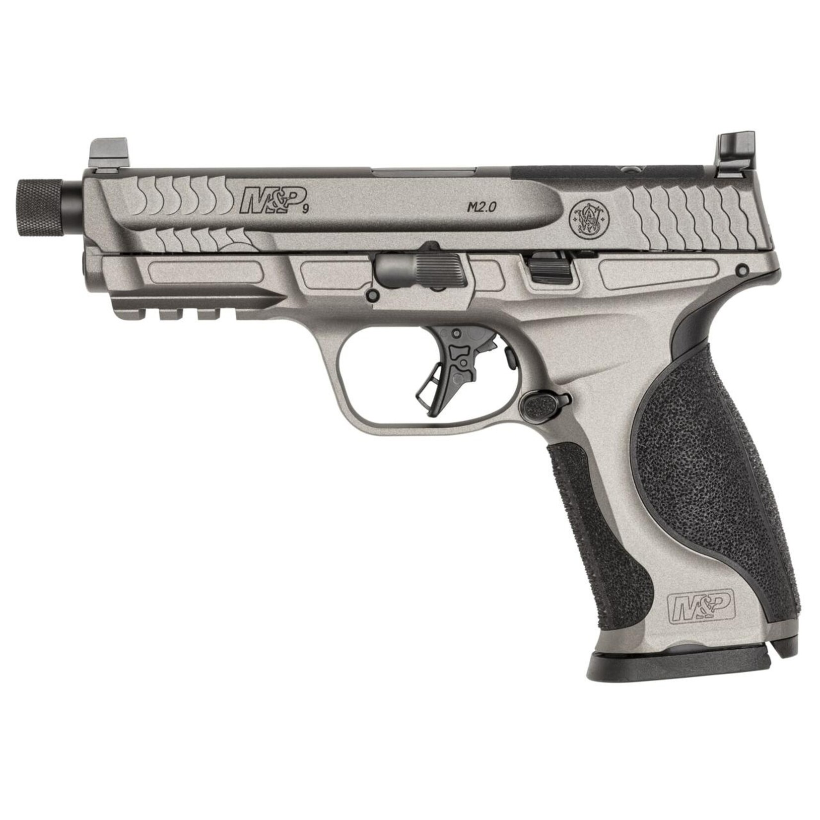 SMITH & WESSON S&W M&P9 METAL 9MM, 4.62'' THREADED BBL, TUNGSTEN GREY, 17+1