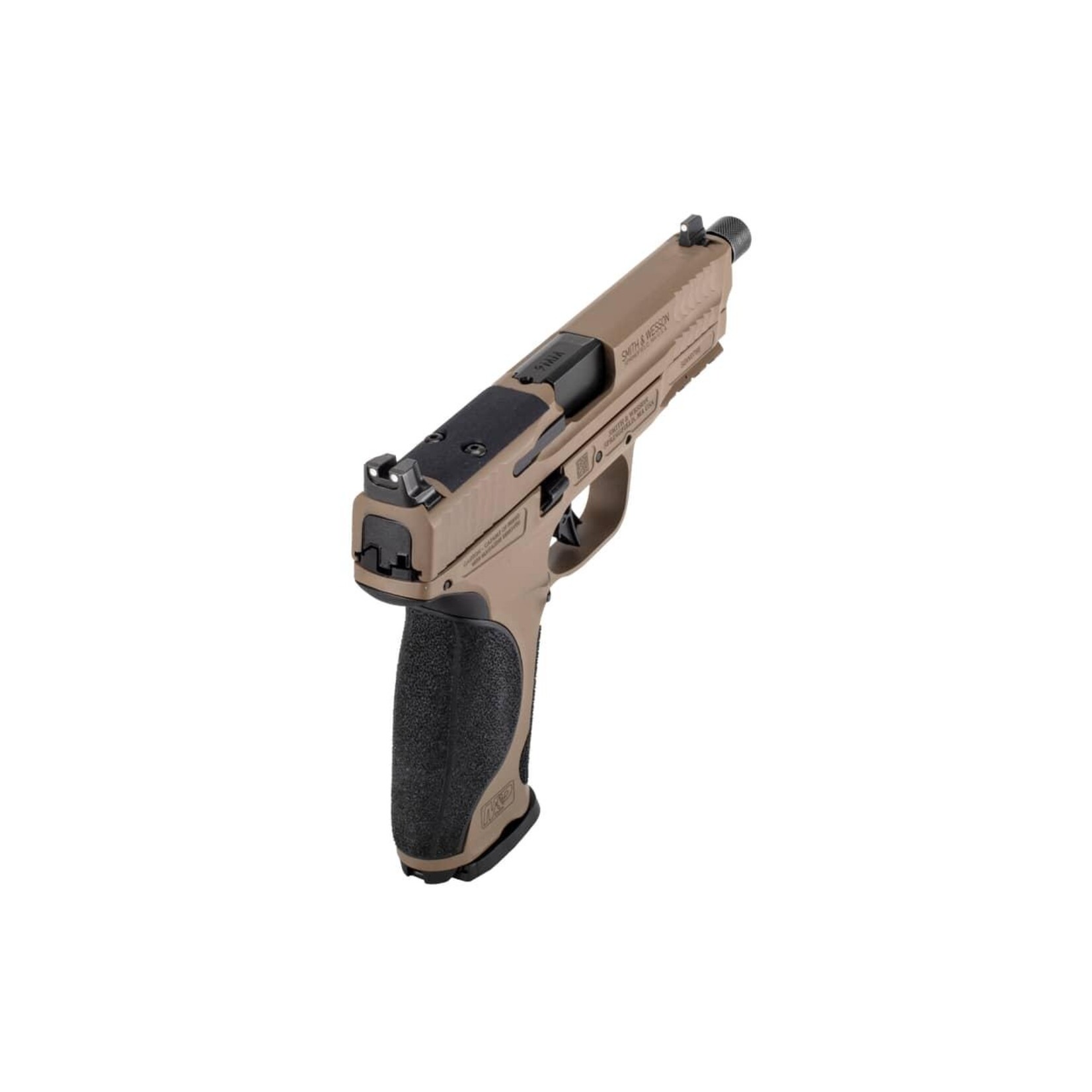 SMITH & WESSON S&W M&P9 METAL 9MM, 4.62'' THREADED BBL, FDE, 17+1