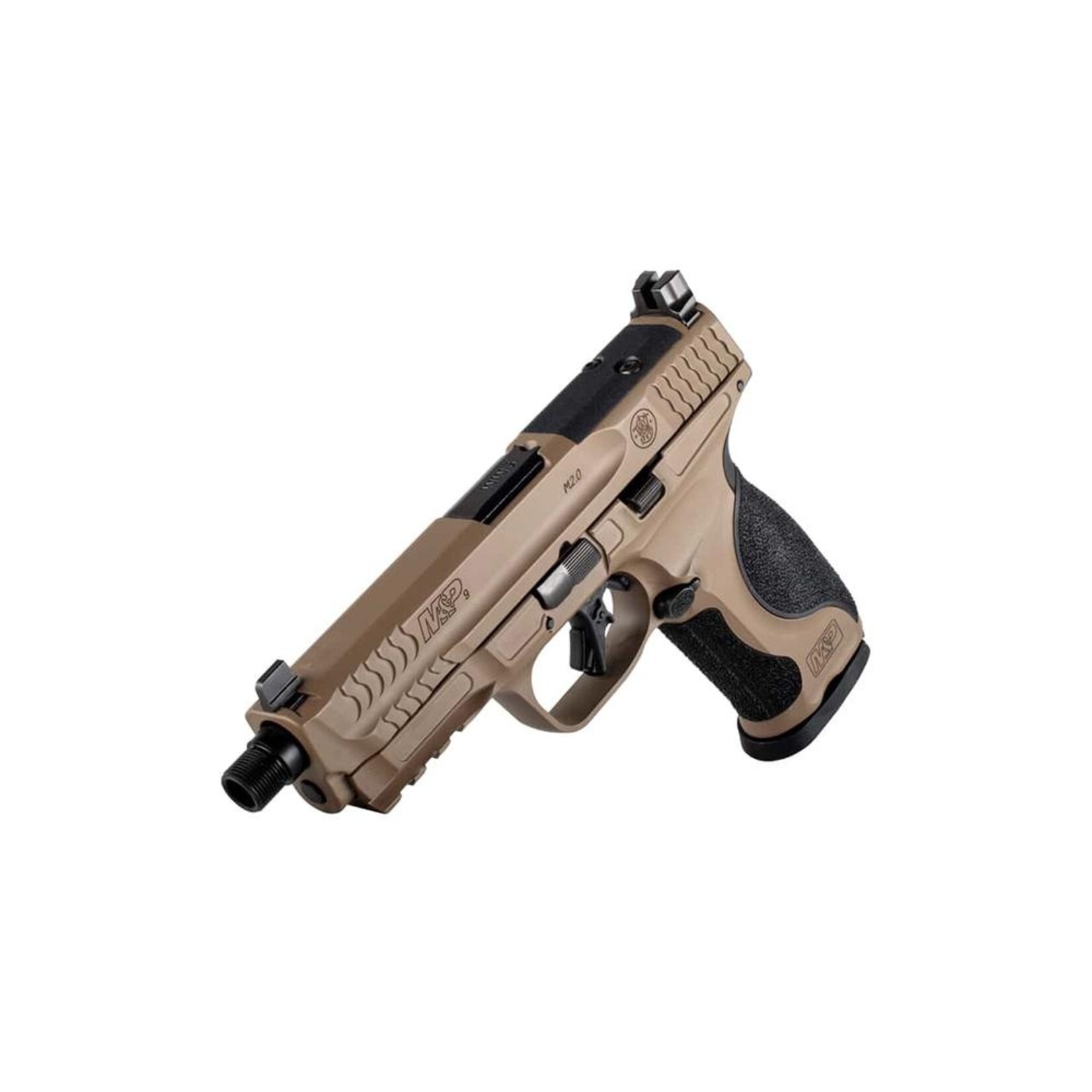 SMITH & WESSON S&W M&P9 METAL 9MM, 4.62'' THREADED BBL, FDE, 17+1