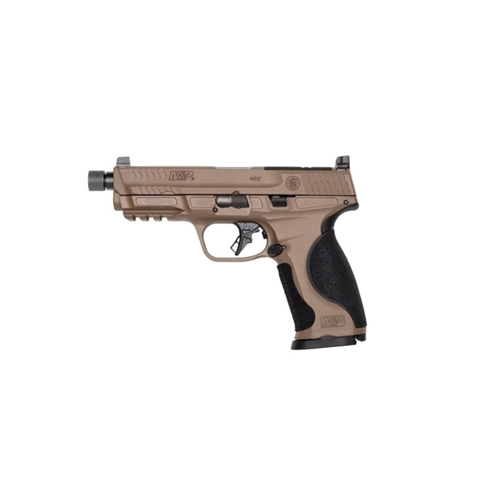SMITH & WESSON S&W M&P9 METAL 9MM, 4.25''BBL, FDE THRDD, 17+1