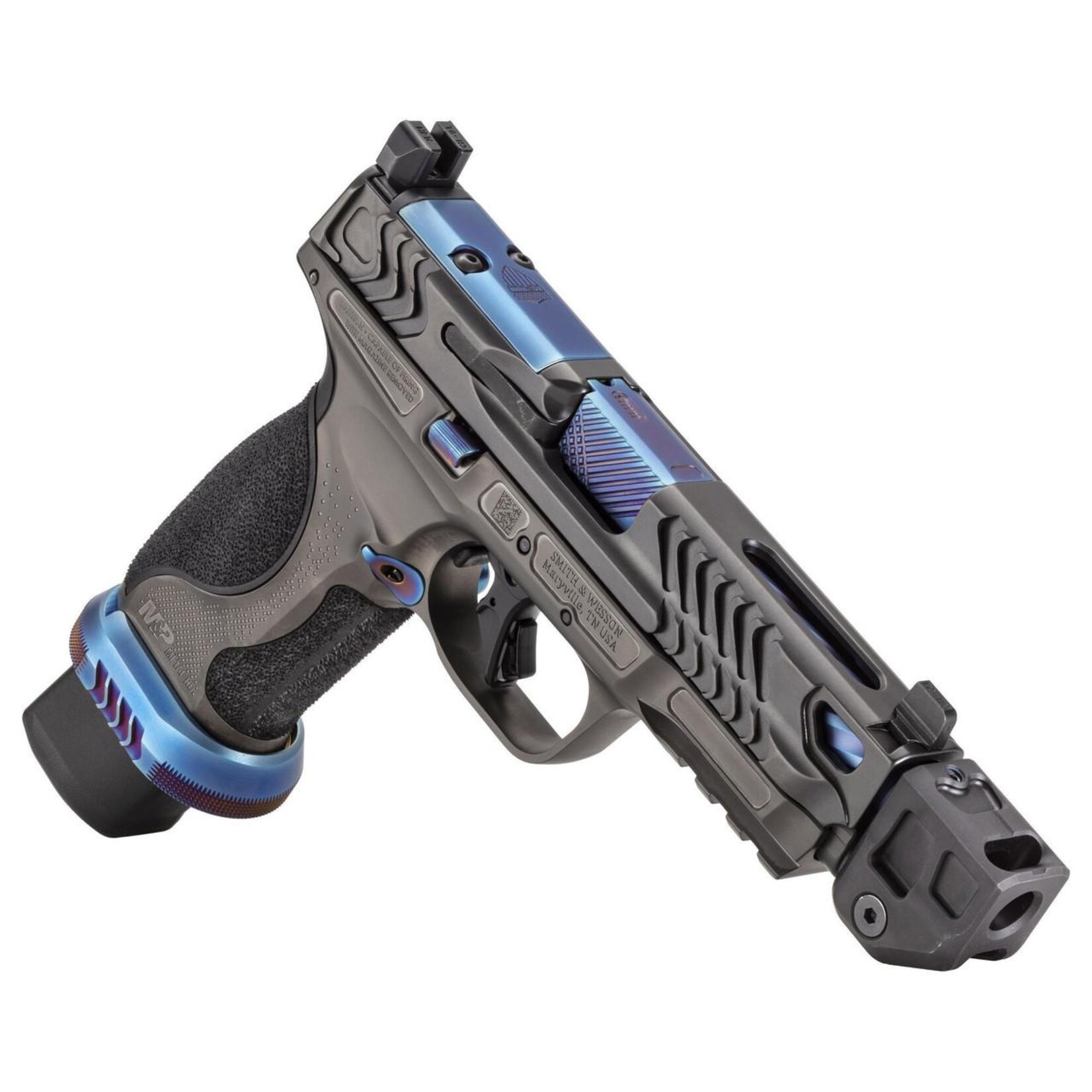 SMITH & WESSON S&W M&P2.0 SPEC SERIES 9MM, 4.87''BBL, ARMORITE/BLK, 23+1