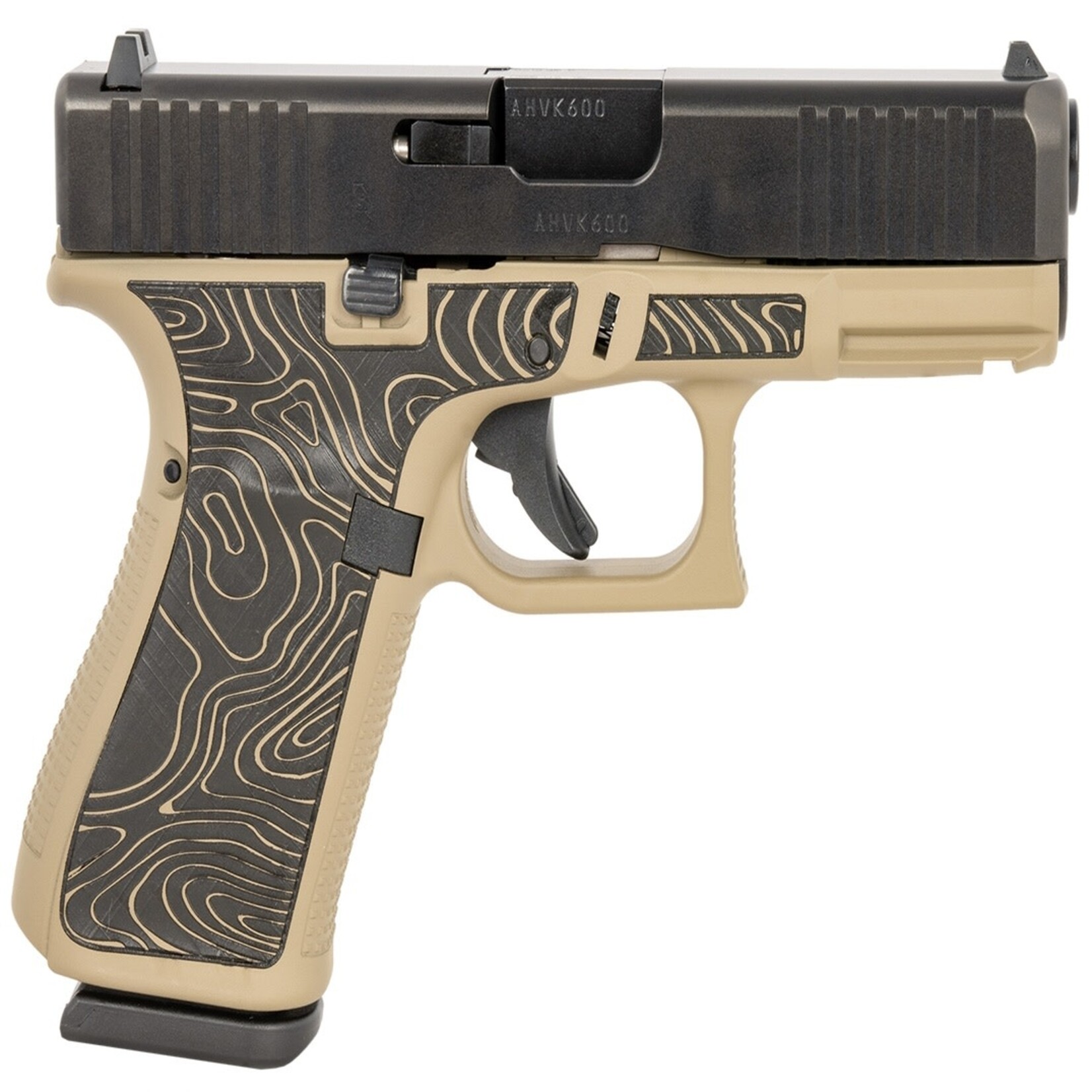 GLOCK GLOCK G17 GEN5 9MM, 4.05''BBL, TOPO FDE, 17+1
