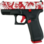GLOCK GLOCK G19 GEN5 MOS 9MM, 4.02''BBL, HAWAII RED, 15+1