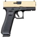GLOCK GLOCK G17 GEN5 9MM, 4.45''BBL, GOLD, 17+1