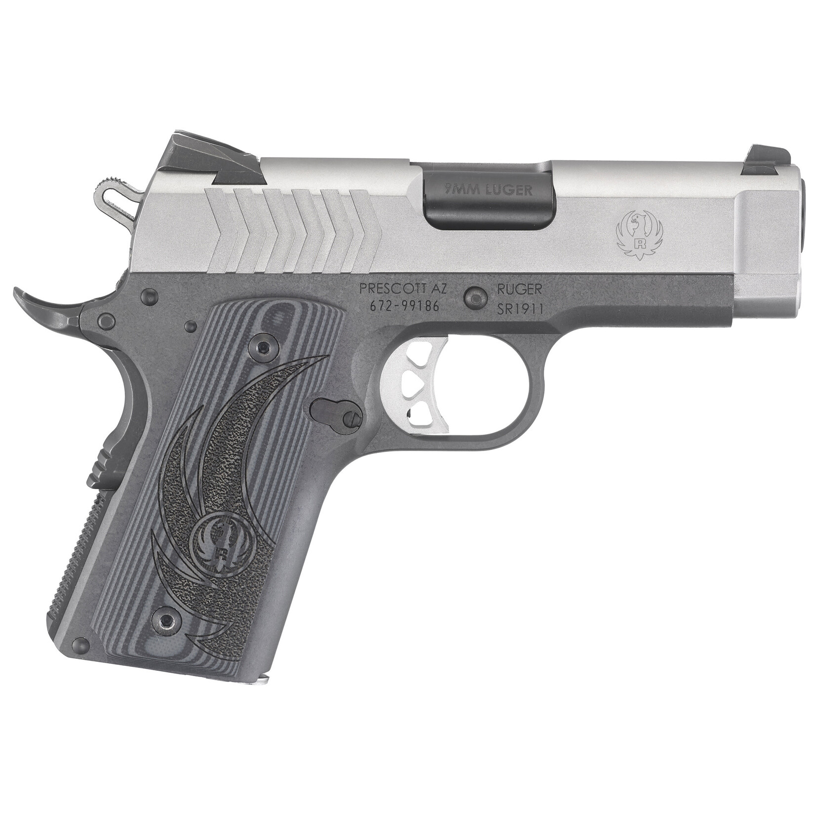 RUGER RUGER SR1911 9MM, 3.6''BBL, 2-TONE, 8+1