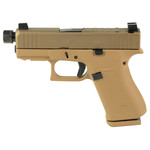 GLOCK GLOCK G43X DEBO 9MM, 3.92'' THREADED BBL, 2-TONE FDE, 10+1