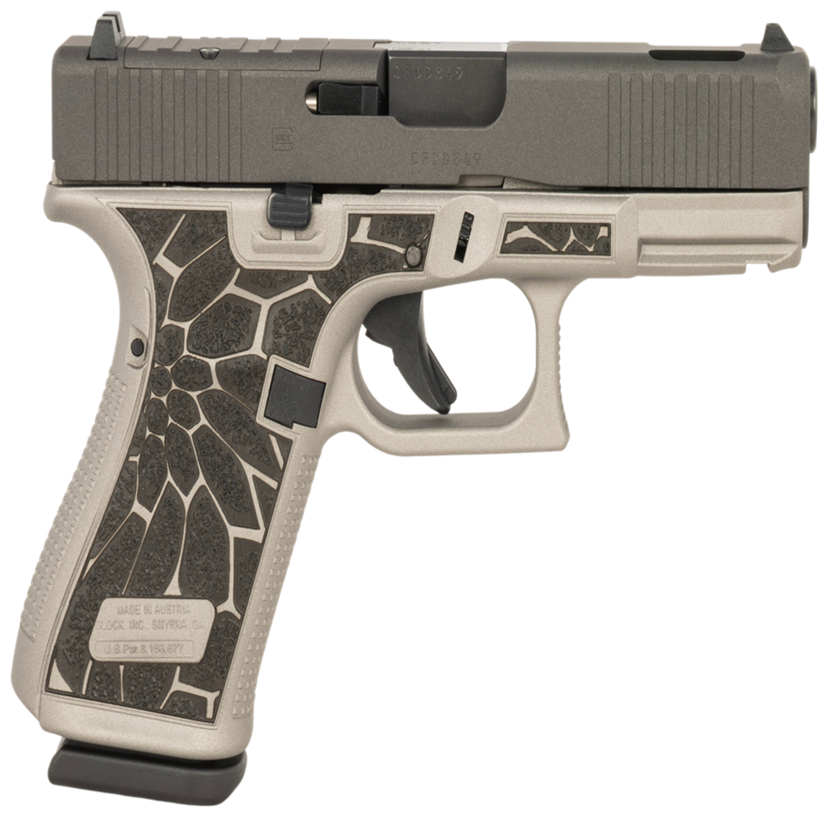 GLOCK GLOCK G19 GEN5 MOS 9MM, 4.02'' PORTED BBL, TI, 15+1