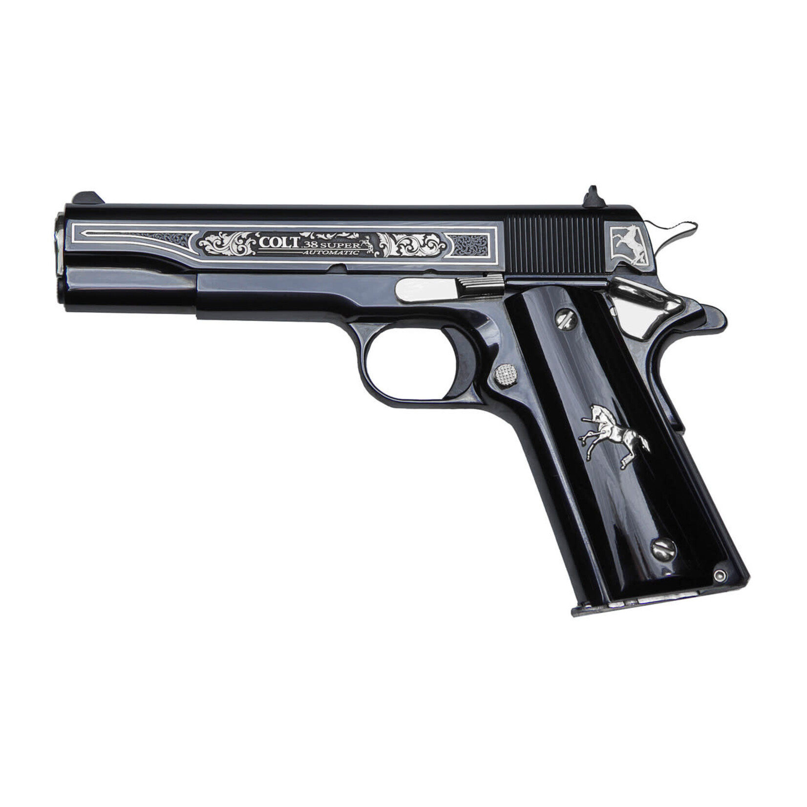 COLT ARMS COLT LIMITED OSCURO Y PLATA 38 SUPER