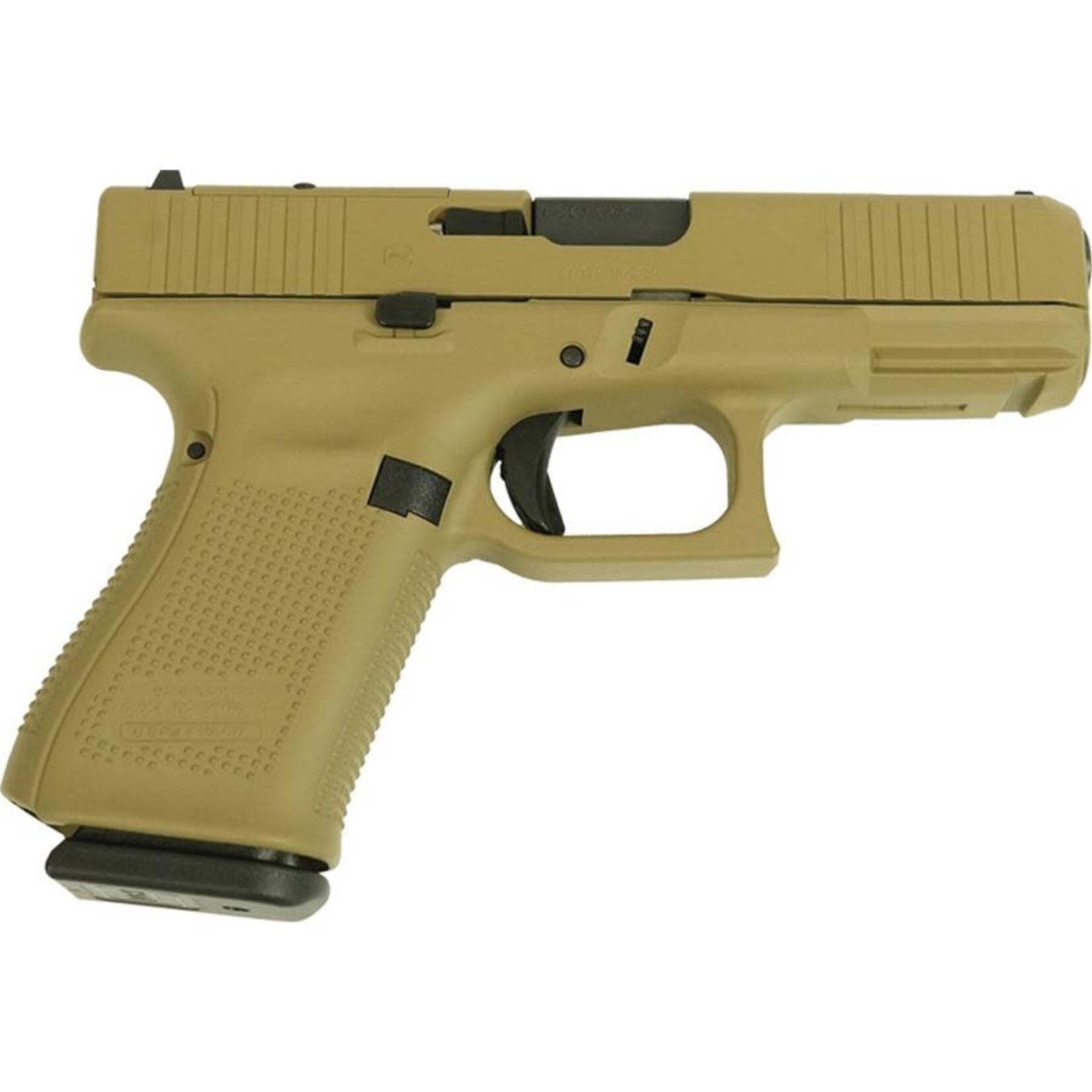 GLOCK GLOCK G19 GENV, 9MM, 4.02''BBL PORTED, FDE, 15+1
